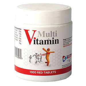 MULTI VIT RED 1000 TABLETS PHARMA