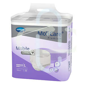 MOLICARE PREM MOBILE PULL UPS 8DR LG 14~