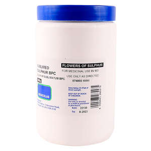 SULPHUR FLOWERS 500G SUBLIMED MEDICOLAB