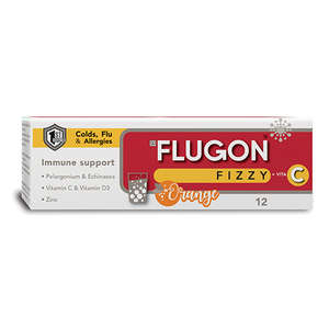 FLUGON FIZZY 12 TABLETS