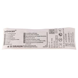 INTROCAN FEP 22GX25MM BLUE 1