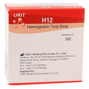 HB METER URIT-12 50 STRIPS