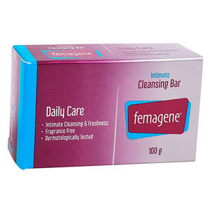 FEMAGENE CLEANSING SOAP BAR 100G
