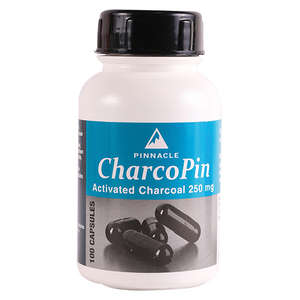CHARCOPIN 250MG 100 CAPSULES PINNACLE