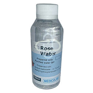 ROSE WATER PLAIN 100ML MEDICOLAB