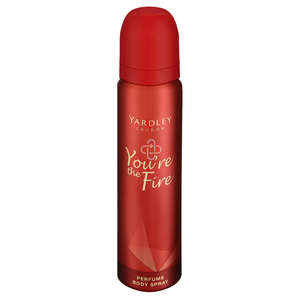 YARDLEY YOURE THE FIRE BODYSPRAY 90ML