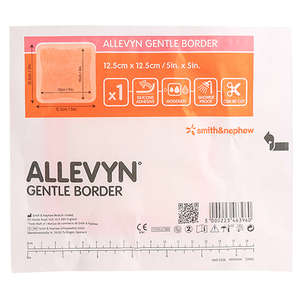 ALLEVYN GENTLE BORDER 12.5X12.5CM  1