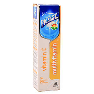 PLUSSSZ MULTIVIT+VITAMIN C 20 EFF TABS