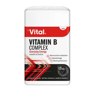 VITAL VITAMIN B COMPLEX HP CAPS 60