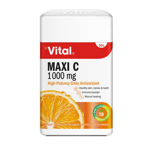 VITAL MAXI C 1000MG TABS 30