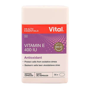 VITAL VITAMIN E 400IU CAPS 30