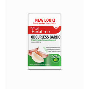VITAL ODOURLESS GARLIC CAPS 90