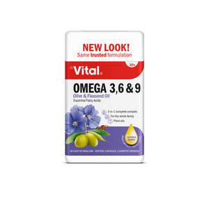 VITAL OMEGA 3&6&9 CAPS 30