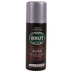 BRUT AEROSOL MUSK 200ML