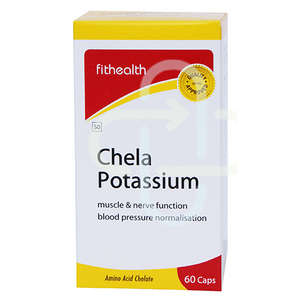 CHELA POTASSIUM 60 TABS FITHEALTH