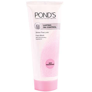 PONDS LASTING OIL CONTR FACE WASH 100ML