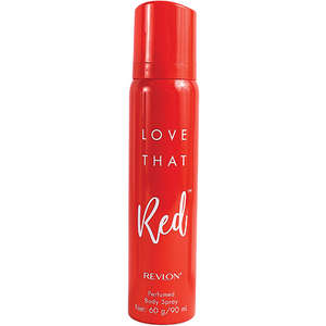 REVLON BODY SPRAY LOVE THAT RED 90ML