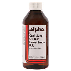 ALPHA COD LIVER OIL 200ML