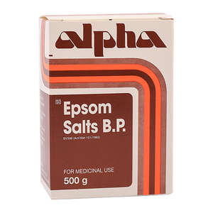 ALPHA EPSOM SALTS 500G