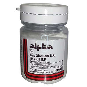 ALPHA ZINC OINTMENT 50