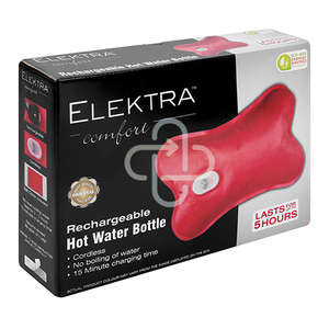 ELEKTRA HOT WATER BOTTLE ELECTRIC RED 1
