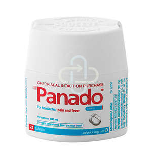PANADO TABS  24 SPARTAN BOTTLE