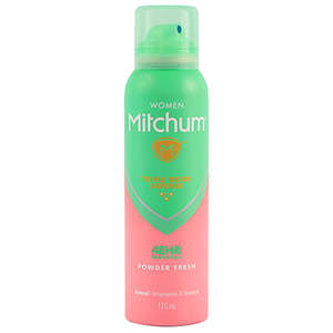 MITCHUM WOMEN AEROS POWDER FRESH 120ML