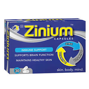 ZINIUM 30 CAPSULES