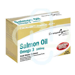 OMEGA SELECT SALMOND OIL 120 1000MG