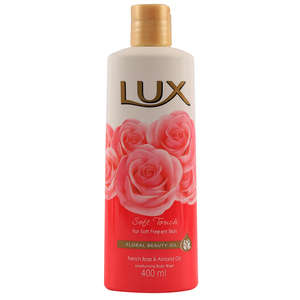 LUX BODY WASH SOFT TOUCH 400ML