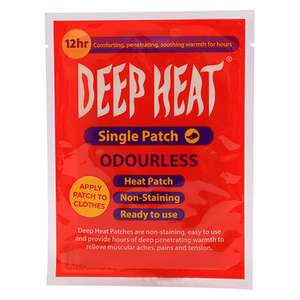 DEEP HEAT ODOURLESS PATCH 1