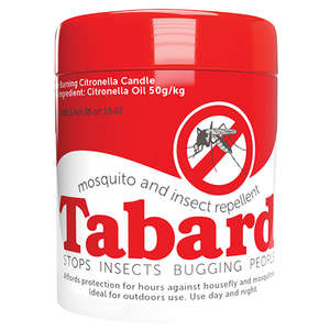 TABARD CITRONELLA CANDLE 120G