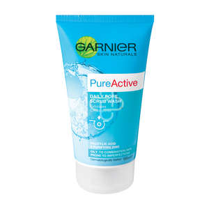 GARNIER ACT DAILY PORE SCRUB WASH 150M
