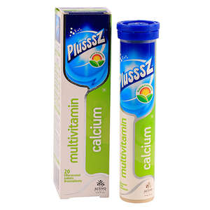 PLUSSSZ MULTIVIT+CALCIUM 20 EFF TABS
