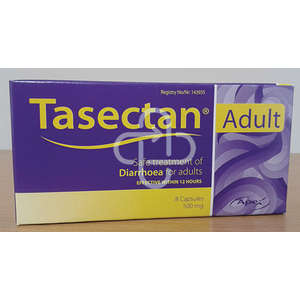 TASECTAN ADULT 500MG 8 CAPSULES