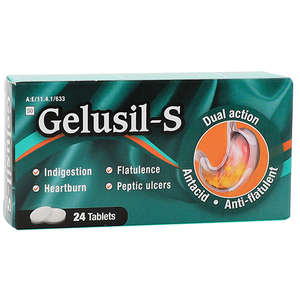 GELUSIL-S 24 TABLETS