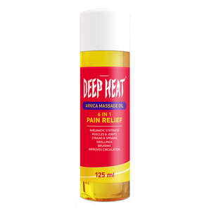 DEEP HEAT ARNICA OIL 125ML