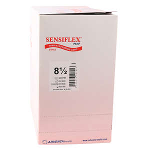 GLOVES LATEX PF SENSIFLEX 8.5  50~