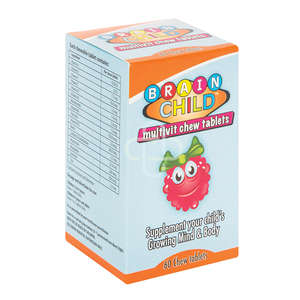BRAINCHILD MULTI VIT CHEW 60