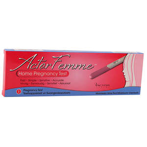 ACTORFEMME HOME PREGNANCY TEST 1