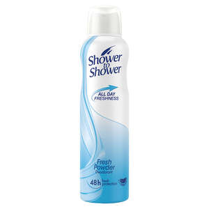 SHOWER TO SHOWER DEO FRESH POWD 150ML