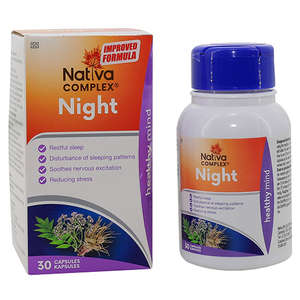 NATIVA NIGHT COMPLEX CAPS 30