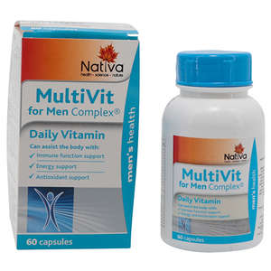 NATIVA MULTIVITAMIN MEN 60