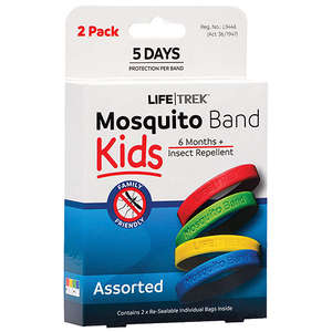 LIFETREK MOSQUITO-BAND ASSO KIDS 2PK ~