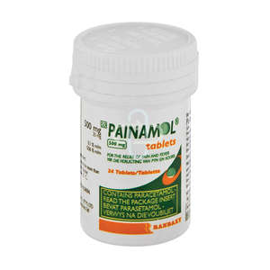 PAINAMOL 500MG  24 TABLETS GREEN