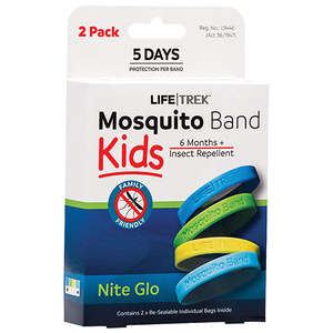 LIFETREK MOS-BAND NIGHT GLOW KIDS 2PK