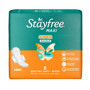 STAYFREE MAXI THICK SUPER WING SCENTE 8