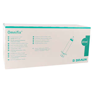 SYRI 20ML LUER LOCK OMNIFIX 100~