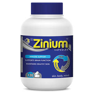 ZINIUM 120 CAPSULES