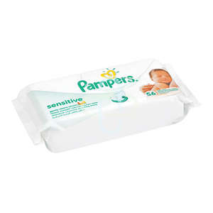 PAMPERS BABY WIPES SENSITIVE 56